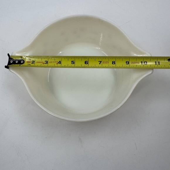 Vintage Pyrex Bowl Floral Design Mixing Serving Kitchenware 475-B 10 Inch - Picture 3 of 7